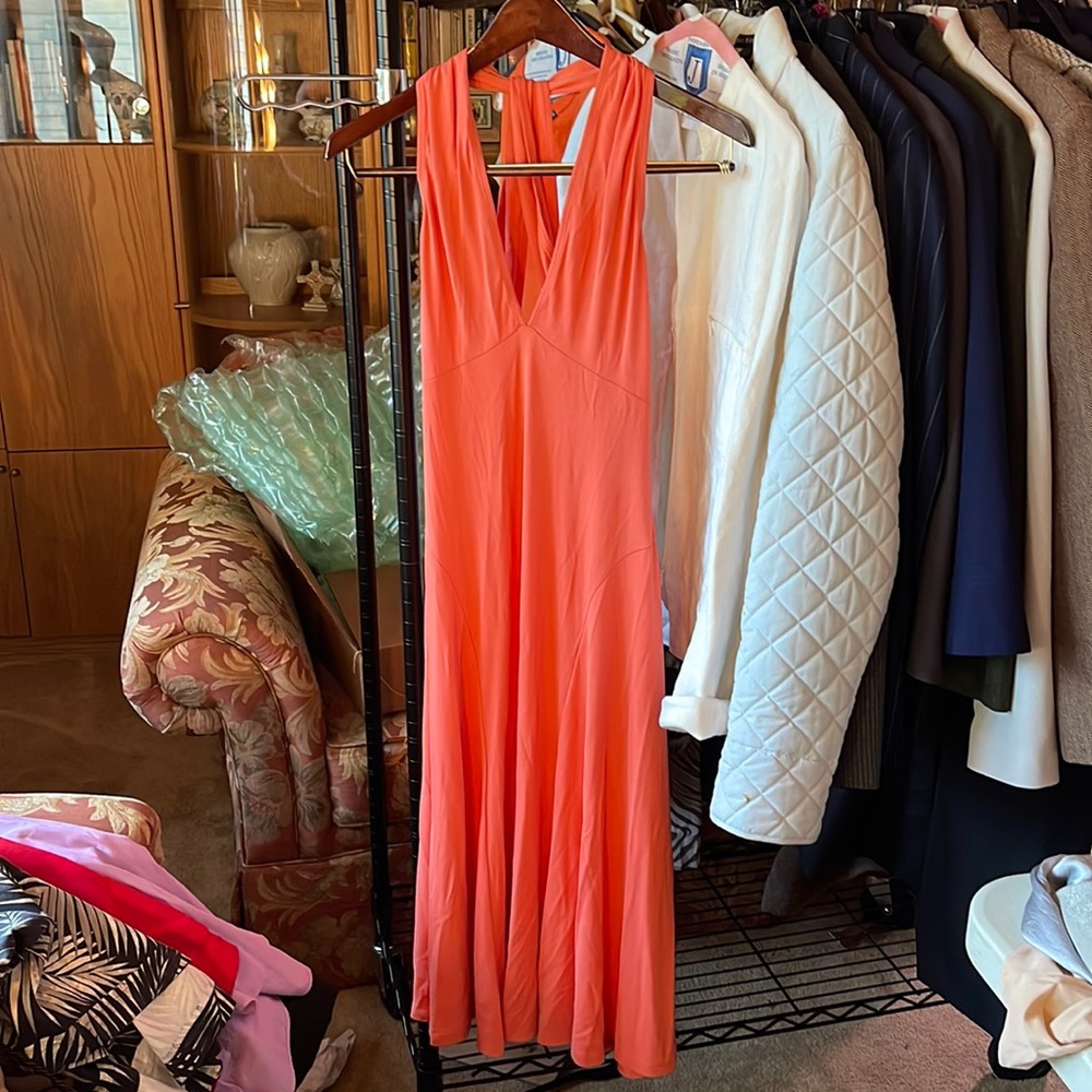 NWT Michael Kors salmon peach dress size 6